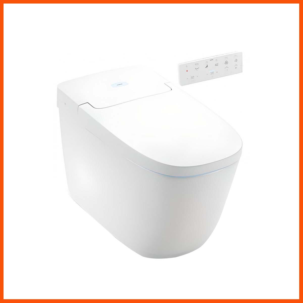 Bồn cầu thông minh INAX AC-819VN tích hợp nắp rửa điện tử, tự động mở nắp, thiết kế hiện đại, khử mùi và sưởi ấm tiện nghi