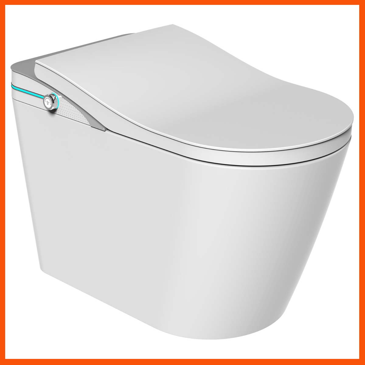 Bồn cầu thông minh KRASIC K-909 điều khiển giọng nói