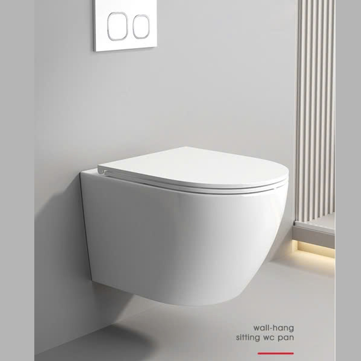 Bồn cầu treo tường cao cấp BT-8014 chính hãng – thiết kế sang trọng, tiết kiệm diện tích, dễ vệ sinh