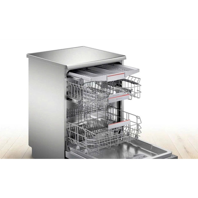 Khoang rửa 14 bộ bát đĩa của máy rửa bát Bosch SMS4HCI48E