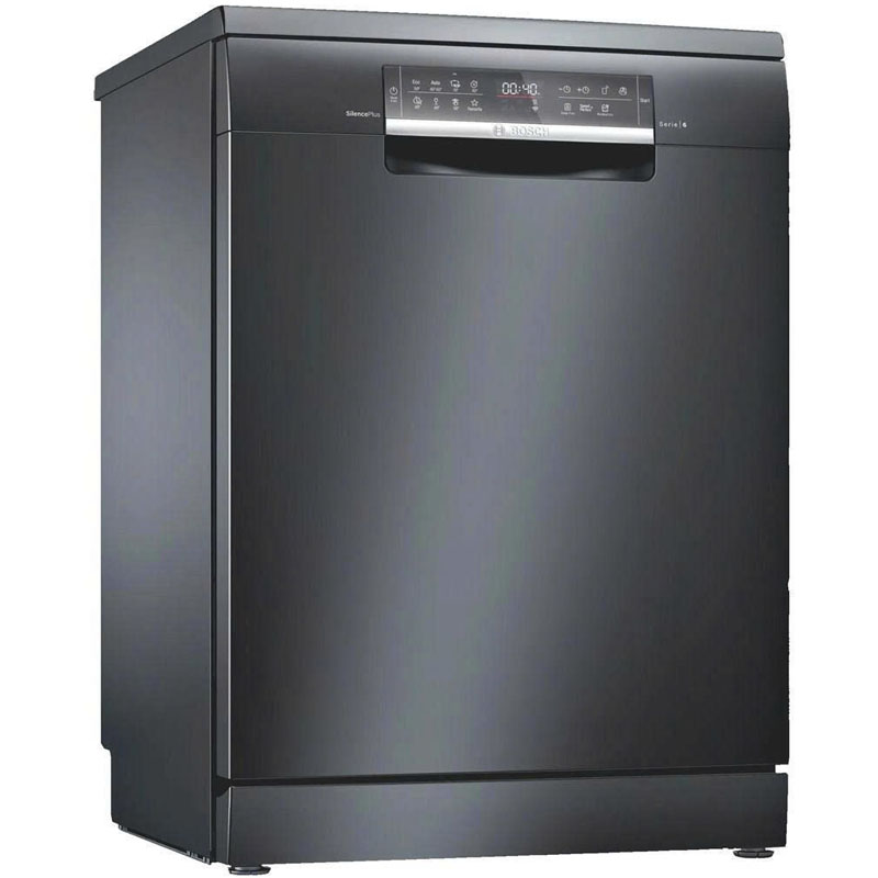 Máy rửa bát Bosch SMS6ECC51E Serie 6 độc lập màu đen sang trọng