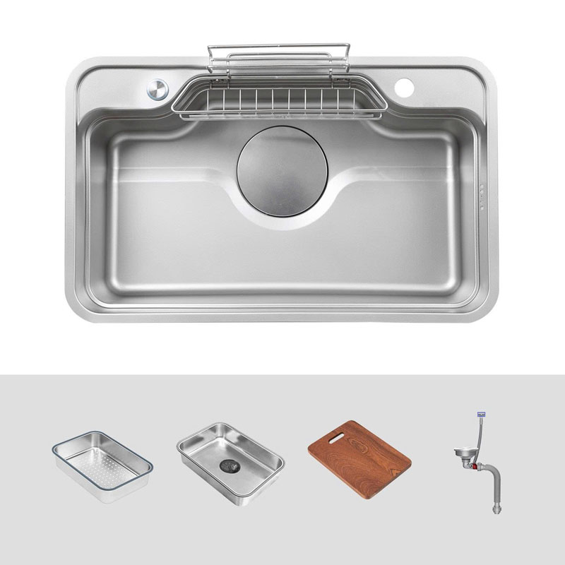 Bộ phụ kiện chậu rửa bát Kluger KF7848FS S78 Plus đầy đủ