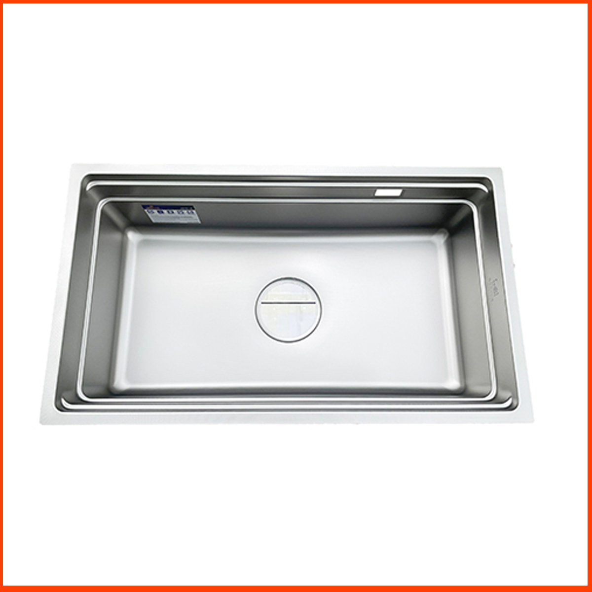 Chậu rửa bát âm bàn KP – CR02 – 7745AMG nhập khẩu chính hãng, inox 304 phủ Nano chống xước