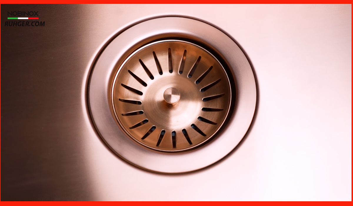 Hệ thống thoát nước Siphon Chậu Rửa Bát Nobinox NT699PK nhập khẩu Ý