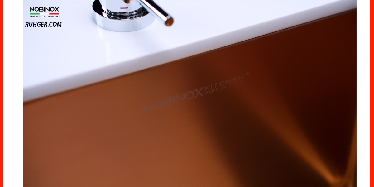 Chậu Rửa Bát Nobinox NT699PK nhập khẩu 100% từ Ý, đạt chuẩn châu Âu