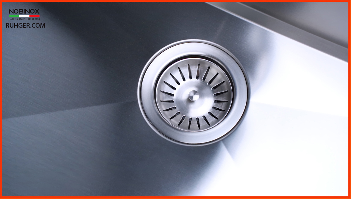 Hệ thống xả nước Siphon Italy trên chậu rửa Chậu Rửa Bát NoBiNox NT685T