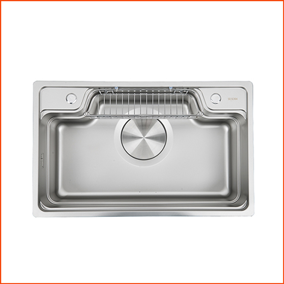 Chậu rửa bát Keeper KP – CR02 – 7848 Inox 304 cao cấp, thiết kế sang trọng, chống xước, phù hợp mọi không gian bếp