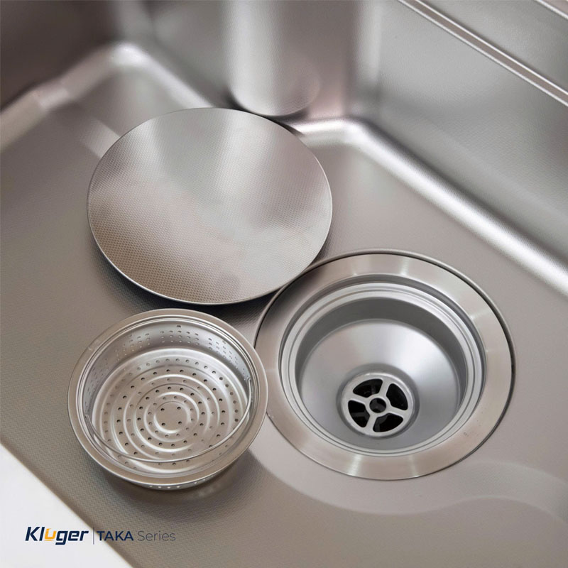 Bát rác 03 lớp thế hệ mới của chậu rửa bát Kluger KF7848FS