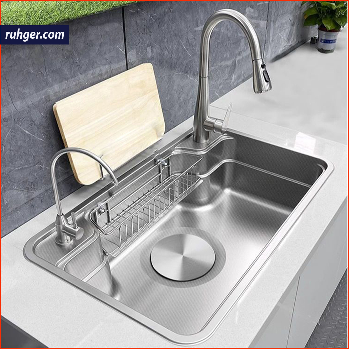 Chậu rửa bát SKL7848 inox 304 cao cấp, thiết kế sang trọng, phù hợp với mọi không gian bếp