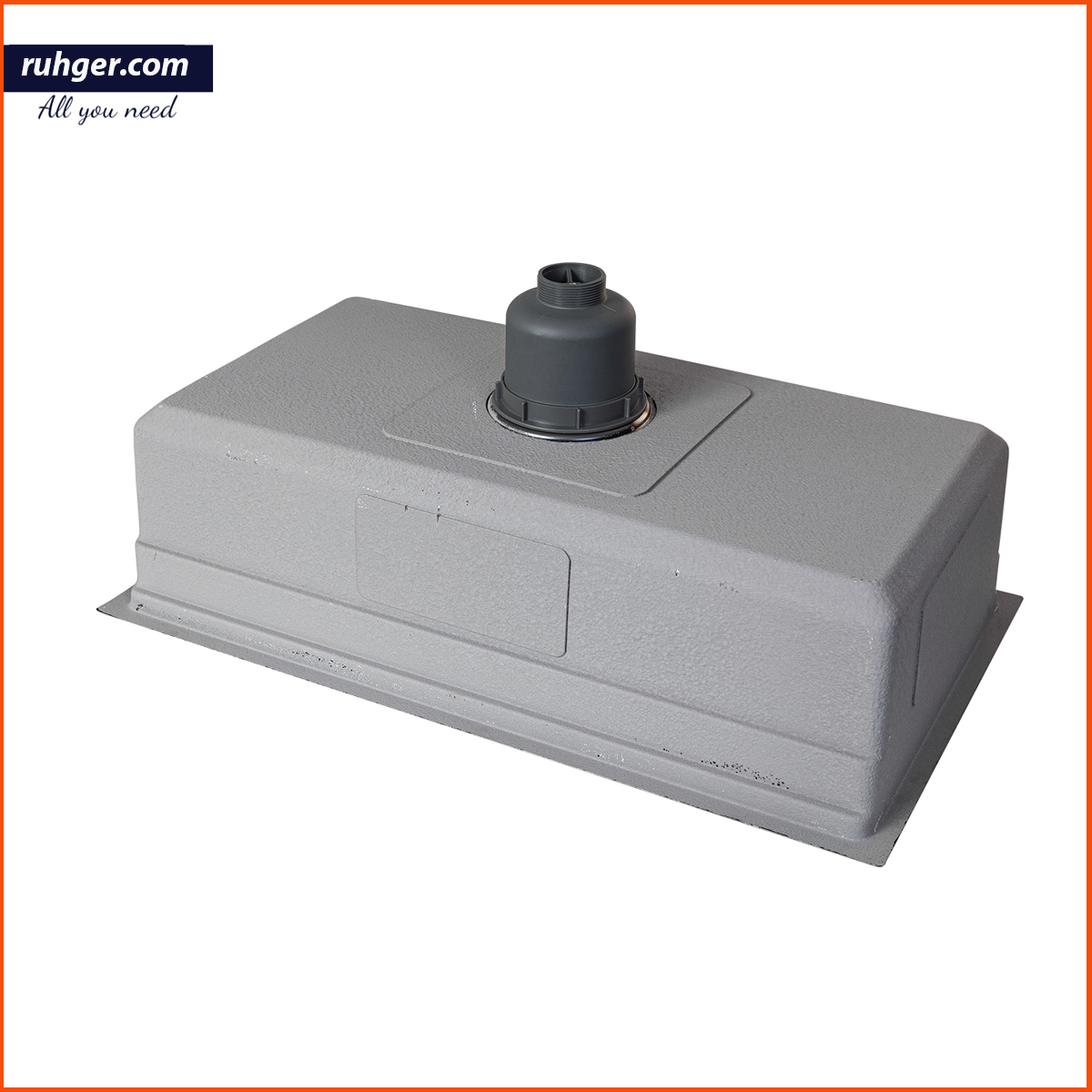 Lớp đệm cao su trênChậu rửa bát Kluger KWU8161FB – S76 Plus giúp giảm tiếng ồn khi sử dụng, mang lại không gian bếp yên tĩnh