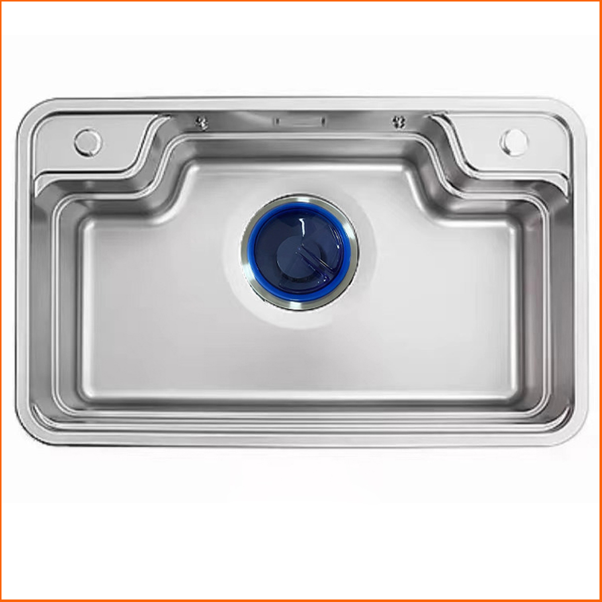 Chậu rửa bát SKL7848 công nghệ ép khuôn liền khối, không mối hàn, siêu bền