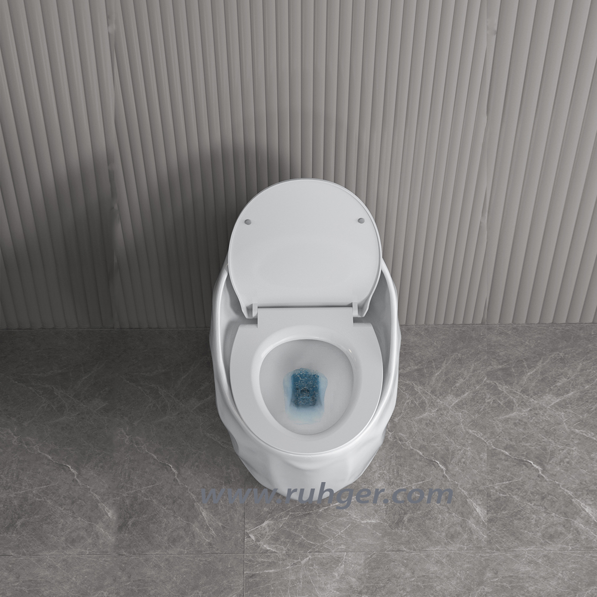 Công nghệ xả xoáy Siphon 8.0 của bồn cầu CR6660 - Đánh bay chất thải sau 1 lần xả