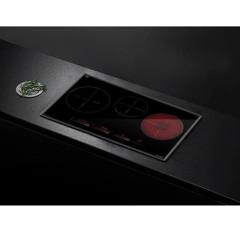 Bảng điều khiển cảm ứng trượt Slider 15 cấp của bếp GrandX GX E738LUX