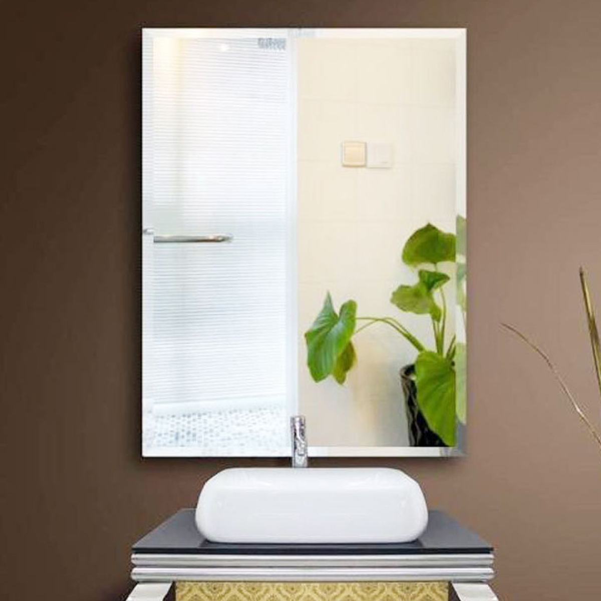 gương soi tráng bạc 8 lớp