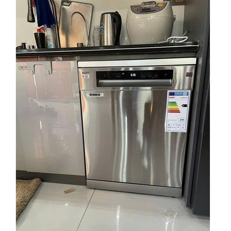 Máy rửa bát Kaff KF-BHMI775YS khử khuẩn UV và Ozon hiện đại