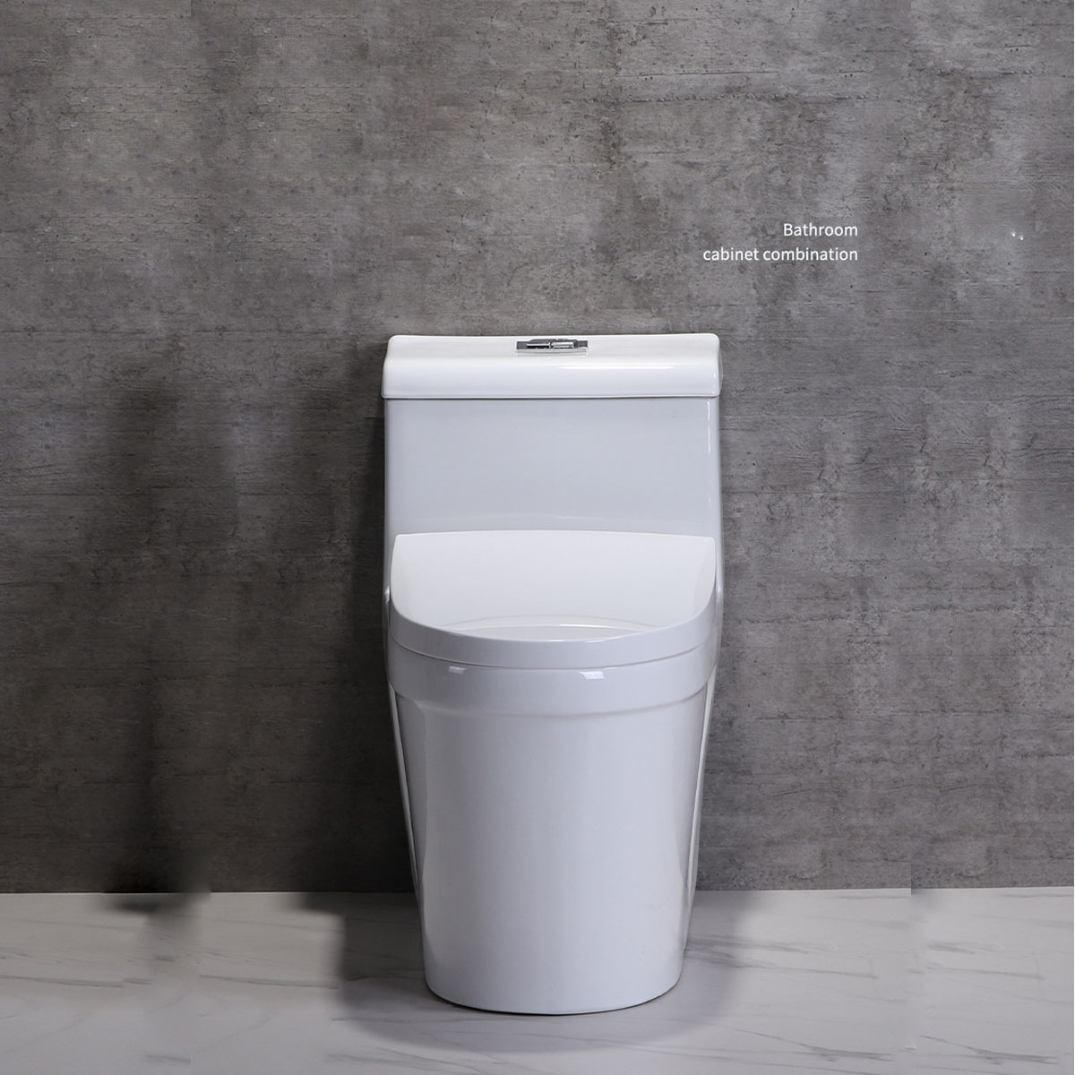 Kích thước tiêu chuẩn của bồn cầu 1 khối 038S – 690x395x720mm, dễ dàng lắp đặt