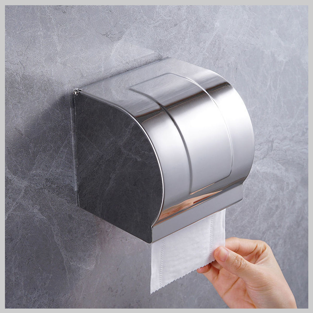 Lô giấy kín chống nước CB86 – bảo vệ giấy vệ sinh khỏi hơi ẩm, dễ lắp đặt