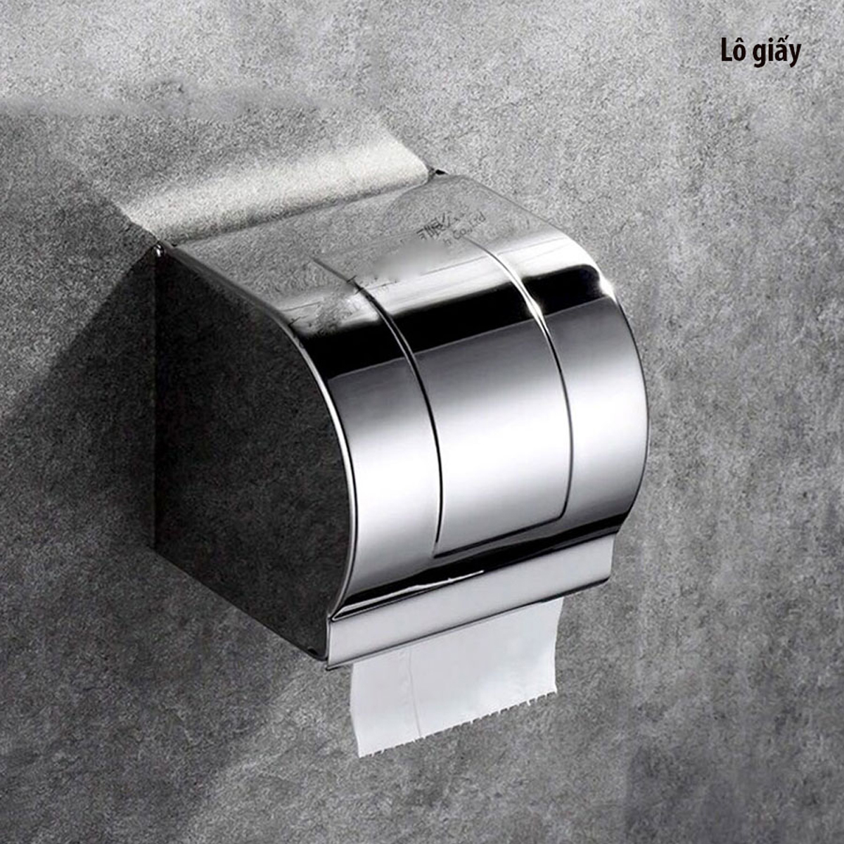 ô giấy vệ sinh inox 304 – Chống gỉ, chống nước, bền đẹp theo thời gian