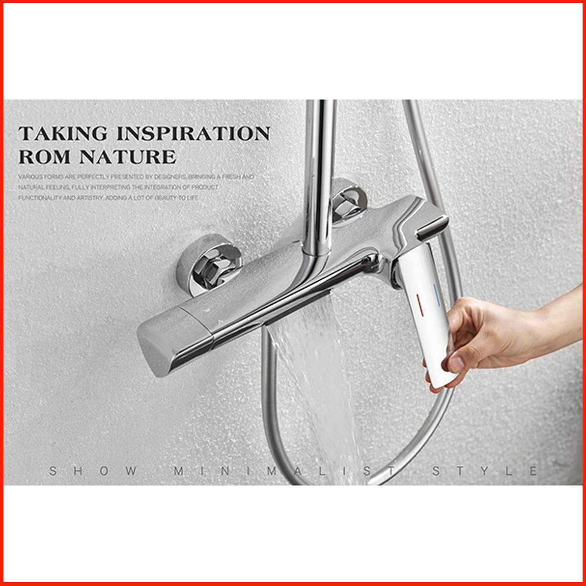 Công nghệ mạ Crom 5 lớp của Vòi Sen KP-8539 – Chống bám bẩn, sáng bóng lâu dài