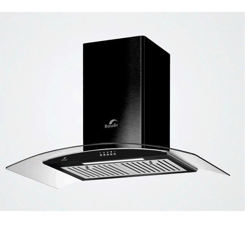Máy hút mùi Bauer BC 70EC1B – thiết kế kính cong sang trọng, công suất hút mạnh 1200m³/h