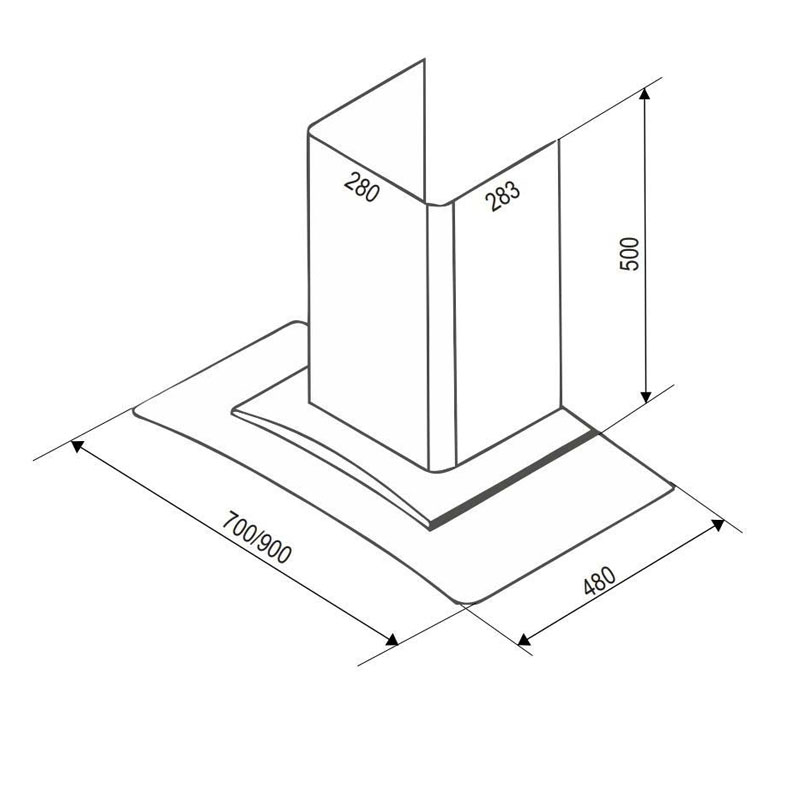 Thông Số Kỹ Thuật Máy Hút Mùi Bauer BC 90EC3