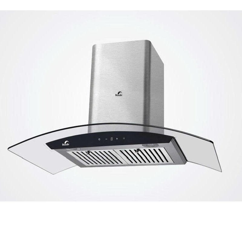 Máy hút mùi Bauer BC 70ECO kiểu kính cong sang trọng