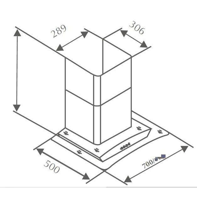 Thông số kỹ thuật máy hút mùi Canzy CZ 3870Q