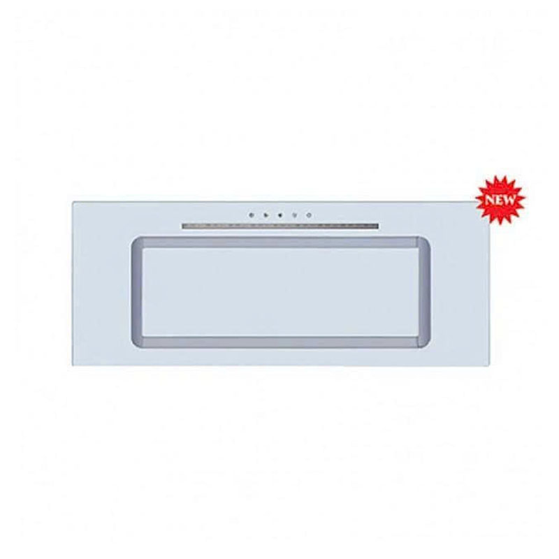 Máy hút mùi Canzy CZ 68DT – Thiết kế kính cong sang trọng, hiện đại cho gian bếp Việt.