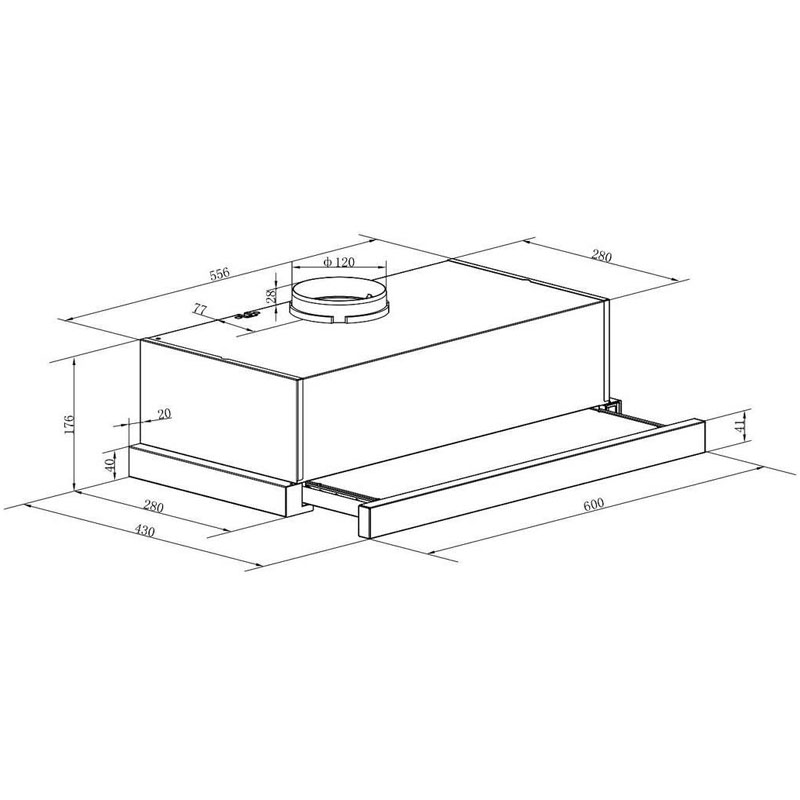 Thông số kỹ thuật Máy hút mùi Canzy CZ C516B