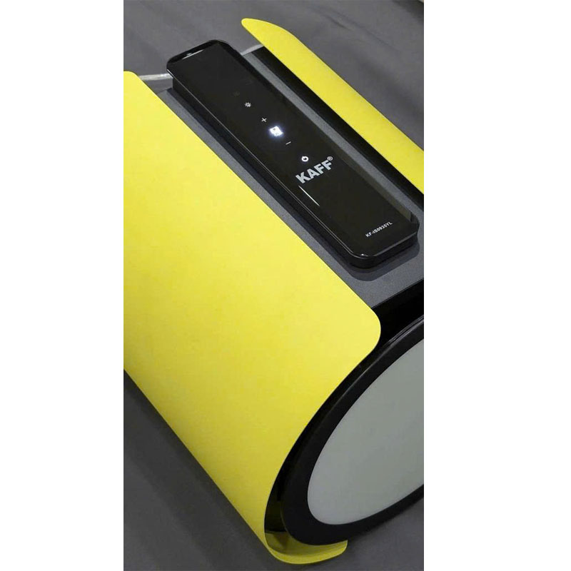 Kaff KF-IS0935YL kiểu dáng trụ tròn vàng đen hiện đại