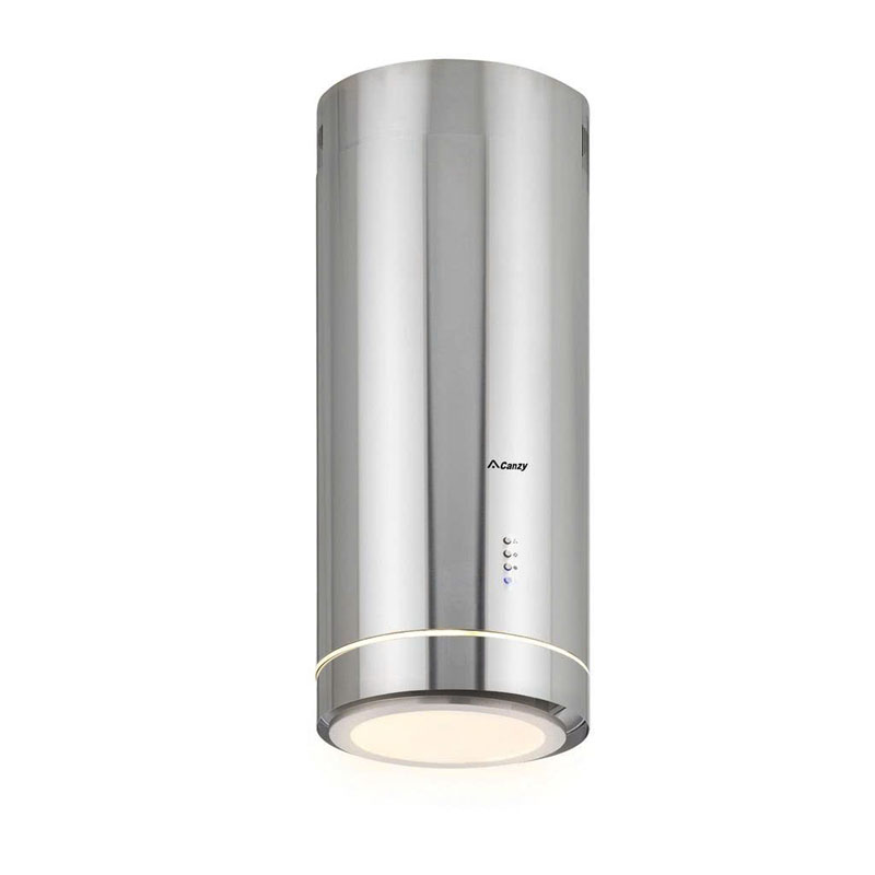 Máy hút mùi độc lập Canzy CZ-7038GB – Thiết kế trụ tròn sang trọng, cao cấp dành cho bếp hiện đại