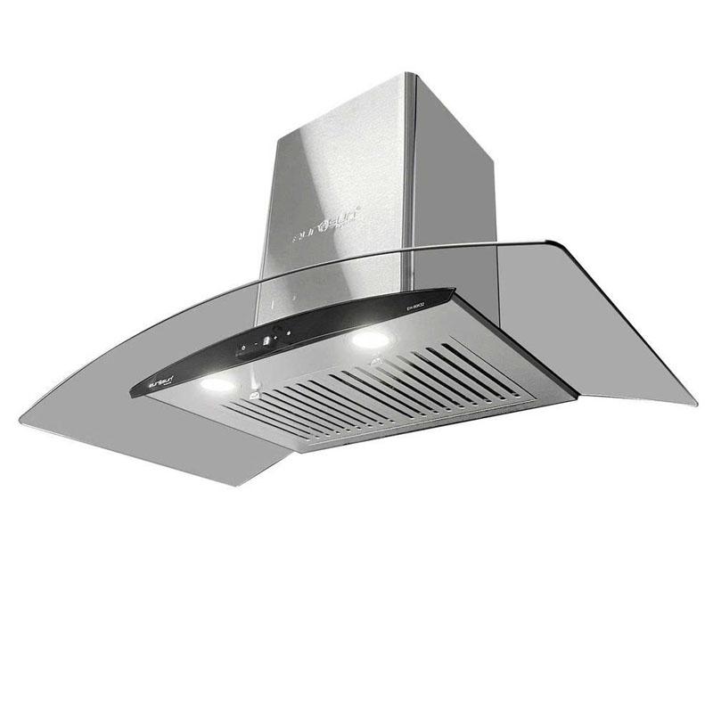 Lưới lọc nan inox cao cấp dễ tháo lắp, vệ sinh tiện lợi của máy hút mùi Eurosun EH-70K32