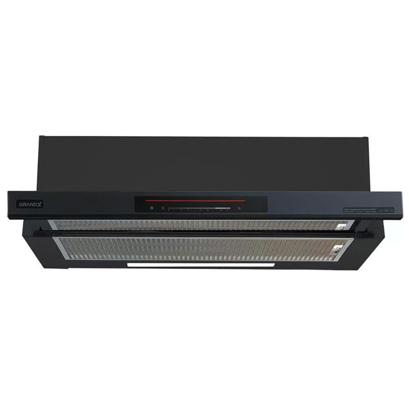 Máy hút mùi âm tủ áp tường GrandX GX H70F72B – thiết kế sang trọng, công suất mạnh mẽ, tiết kiệm điện