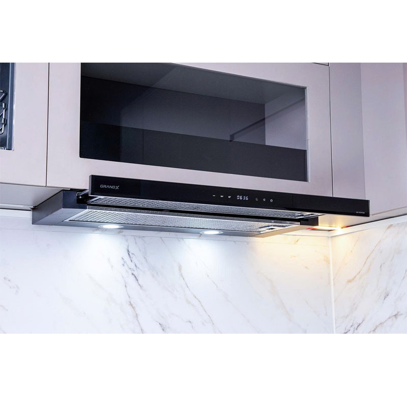 Máy hút mùi GrandX GX H90F58B – Thiết kế Telescopic Tornado hiện đại