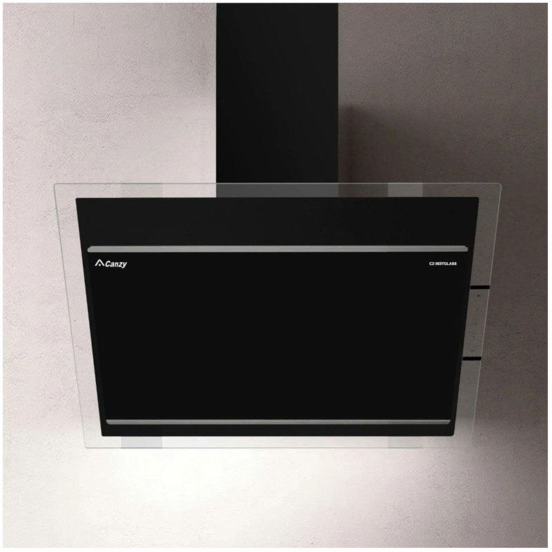 Máy Hút Mùi Kính Vát Canzy CZ 399T Glass – Thiết kế sang trọng, hút mùi mạnh mẽ, chính hãng Canzy