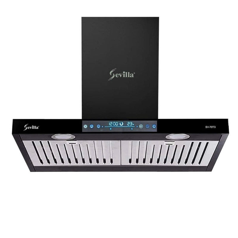 Máy hút mùi Sevilla SV-70T3 mặt trước thiết kế sang trọng