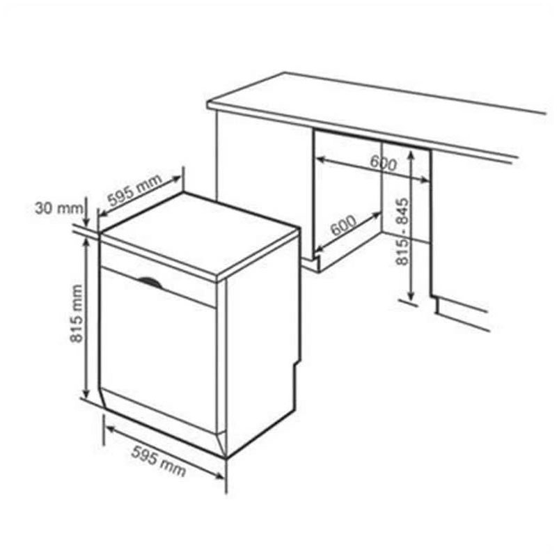 Thông Số Kỹ Thuật Bosch SMS4HCI48E