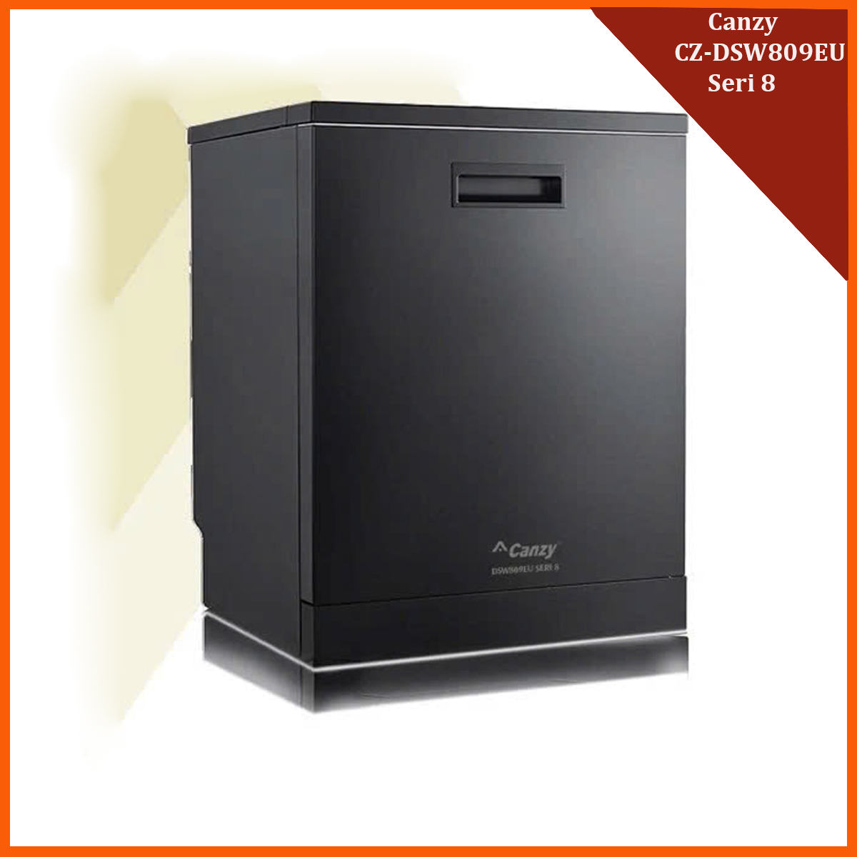 Máy rửa bát Canzy CZ-DSW809EU Seri 8 chính hãng – Rửa 15 bộ, tiết kiệm nước, hoạt động êm ái