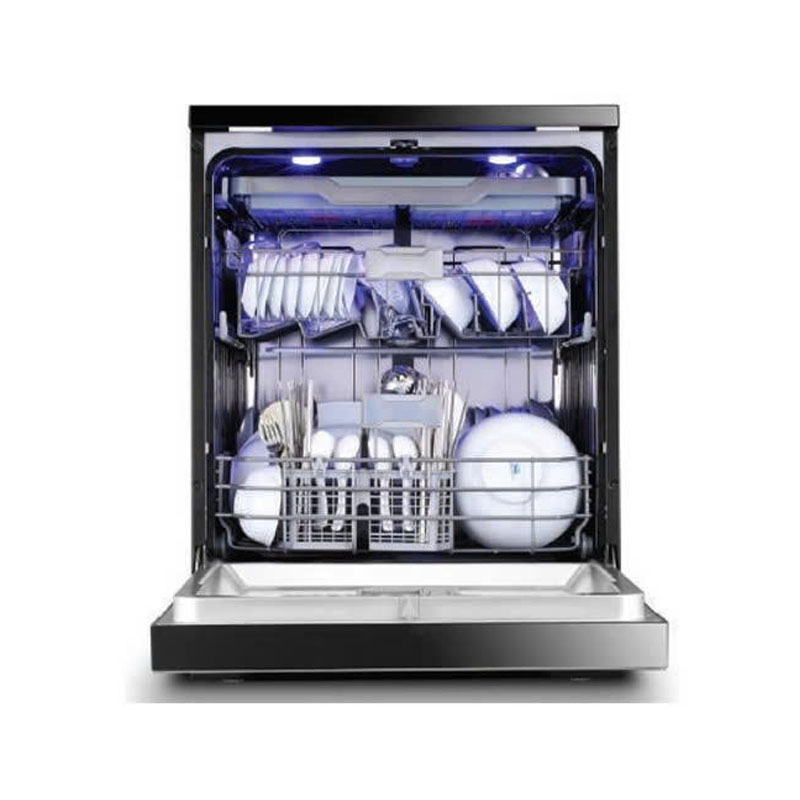 Khoang rửa rộng rãi 3 khay Flexible Space của Eurogold EUW86TL16BT