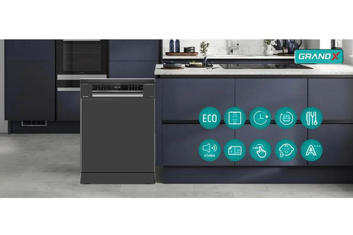 Công nghệ VarioSpeed Plus máy rửa bát GrandX SMS7GX86G