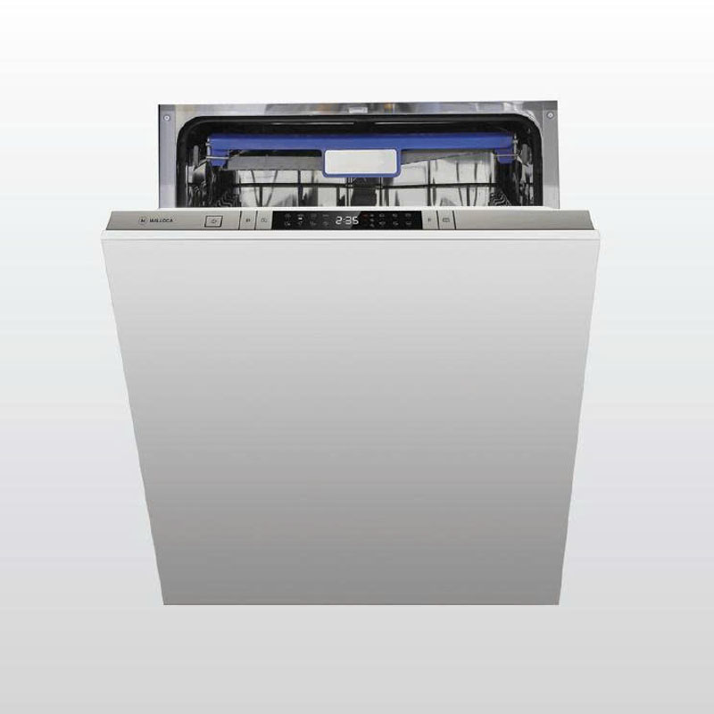 Máy rửa chén âm tủ hoàn toàn malloca wqp12-j7713fb thiết kế hiện đại sang trọng