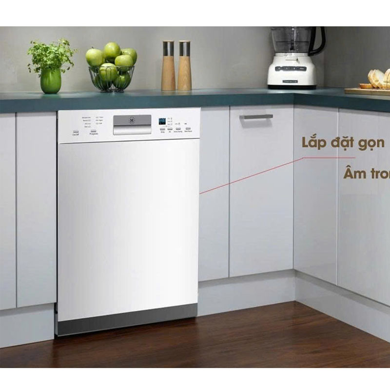 Máy rửa chén malloca wqp12-j7309i chức năng rửa nhanh tiết kiệm thời gian