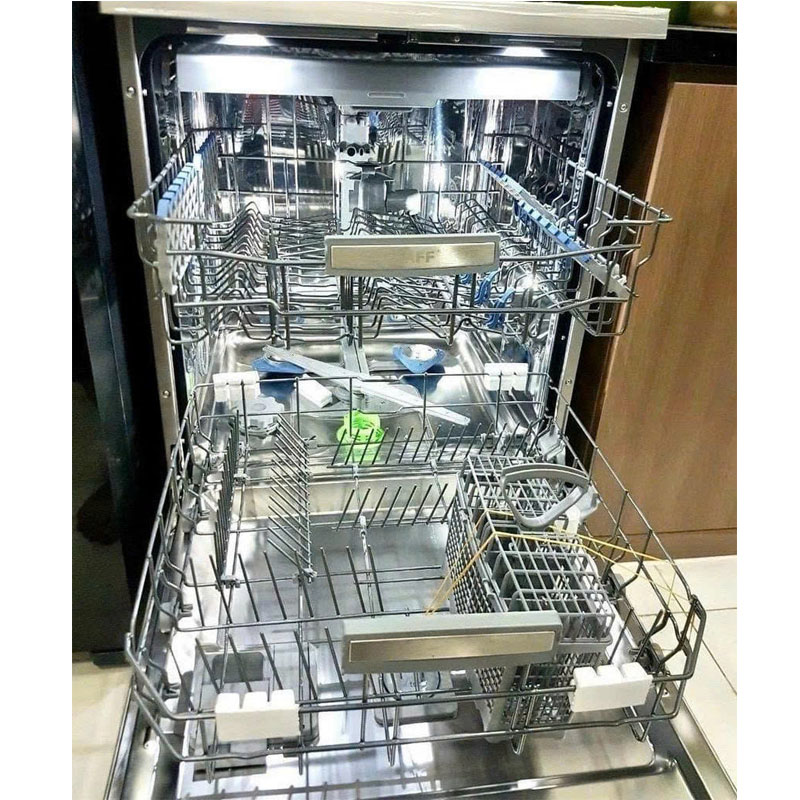 Máy rửa chén KAFF KF-D65ERIS dung tích lớn 15 bộ đồ ăn Châu Âu