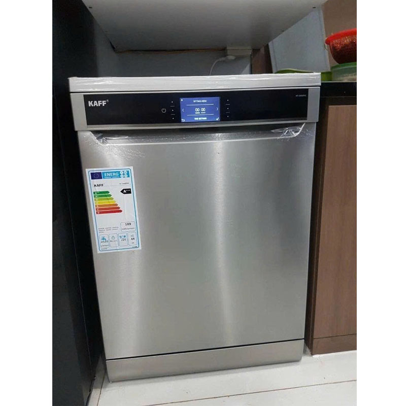 Máy rửa chén KAFF KF-D65ERIS với hệ thống LED chiếu sáng lồng rửa