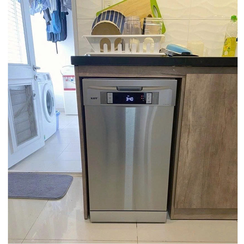 Máy rửa chén KAFF KF-W45A1A401J thiết kế bán âm nhỏ gọn hiện đại
