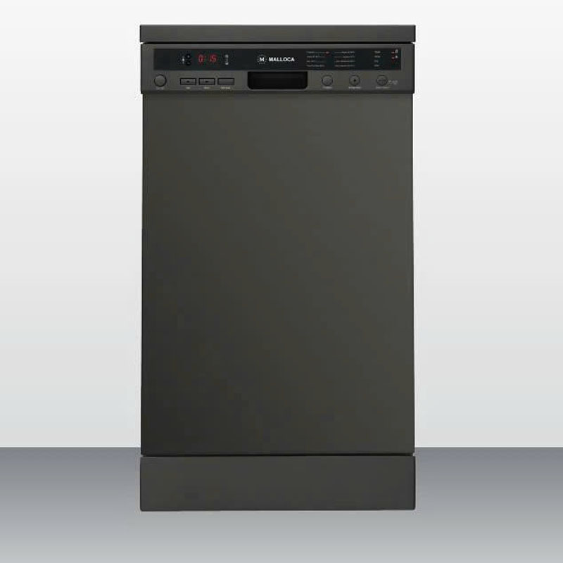 Máy rửa chén malloca mdw10-bs08fs thiết kế đứng độc lập hiện đại