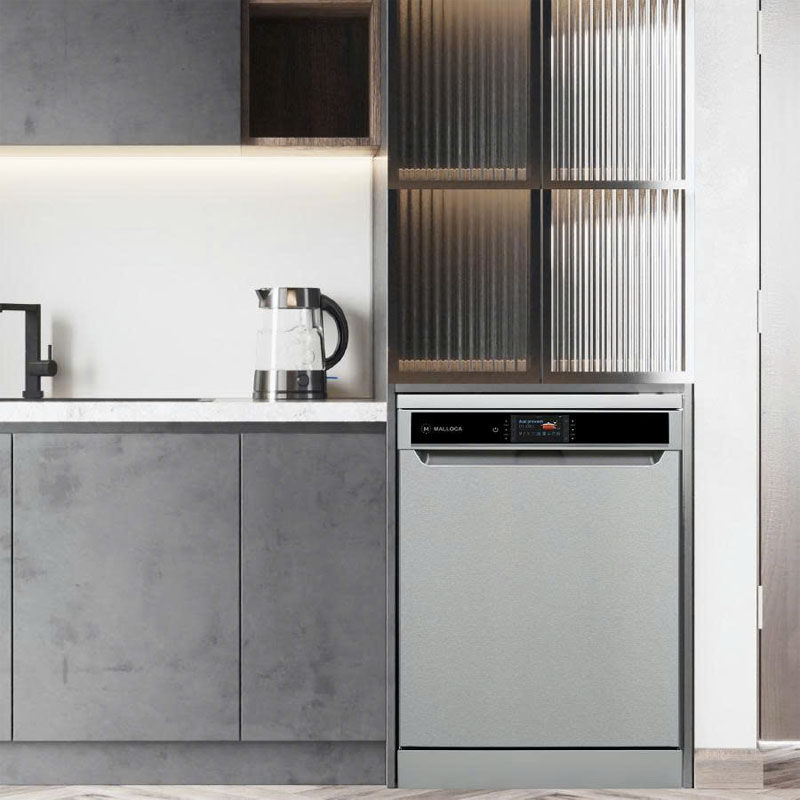 Máy rửa chén mdw14-s10tft chức năng silent wash vận hành êm ái 44db