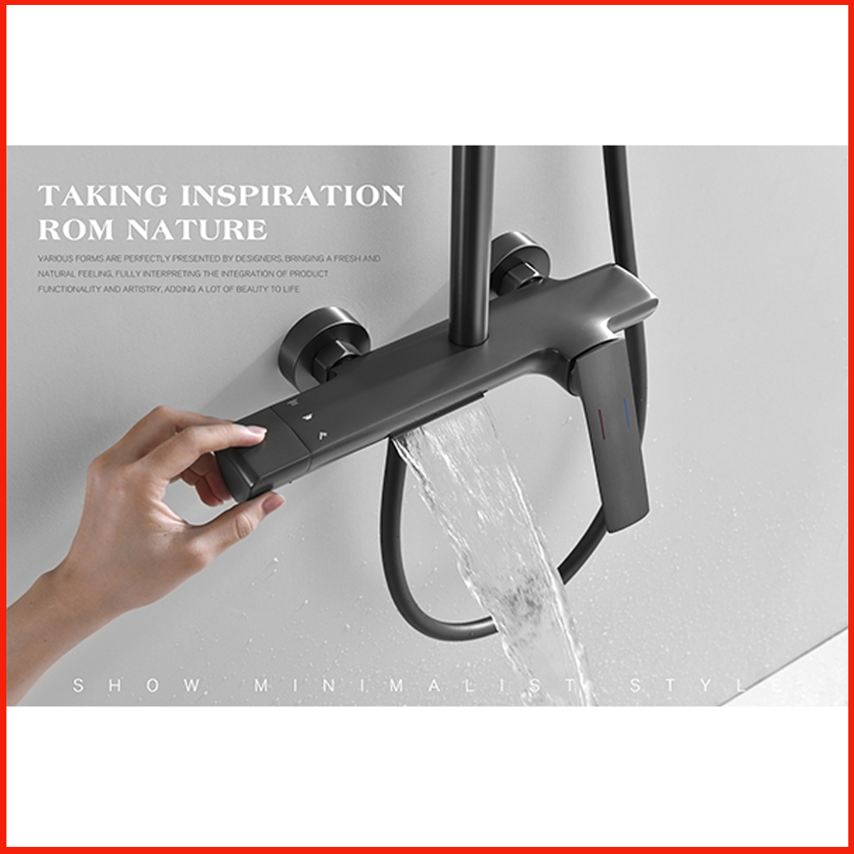 Sen Cây KP-8539CR với hai phiên bản màu Chrome và Titan – Lựa chọn hoàn hảo cho phòng tắm đẳng cấp