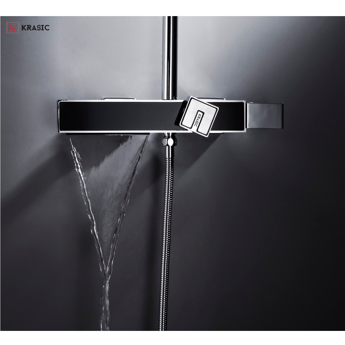 Dòng chảy kiểu thác êm ái, tạo bọt chống bắn của sen cây KRASIC K06007