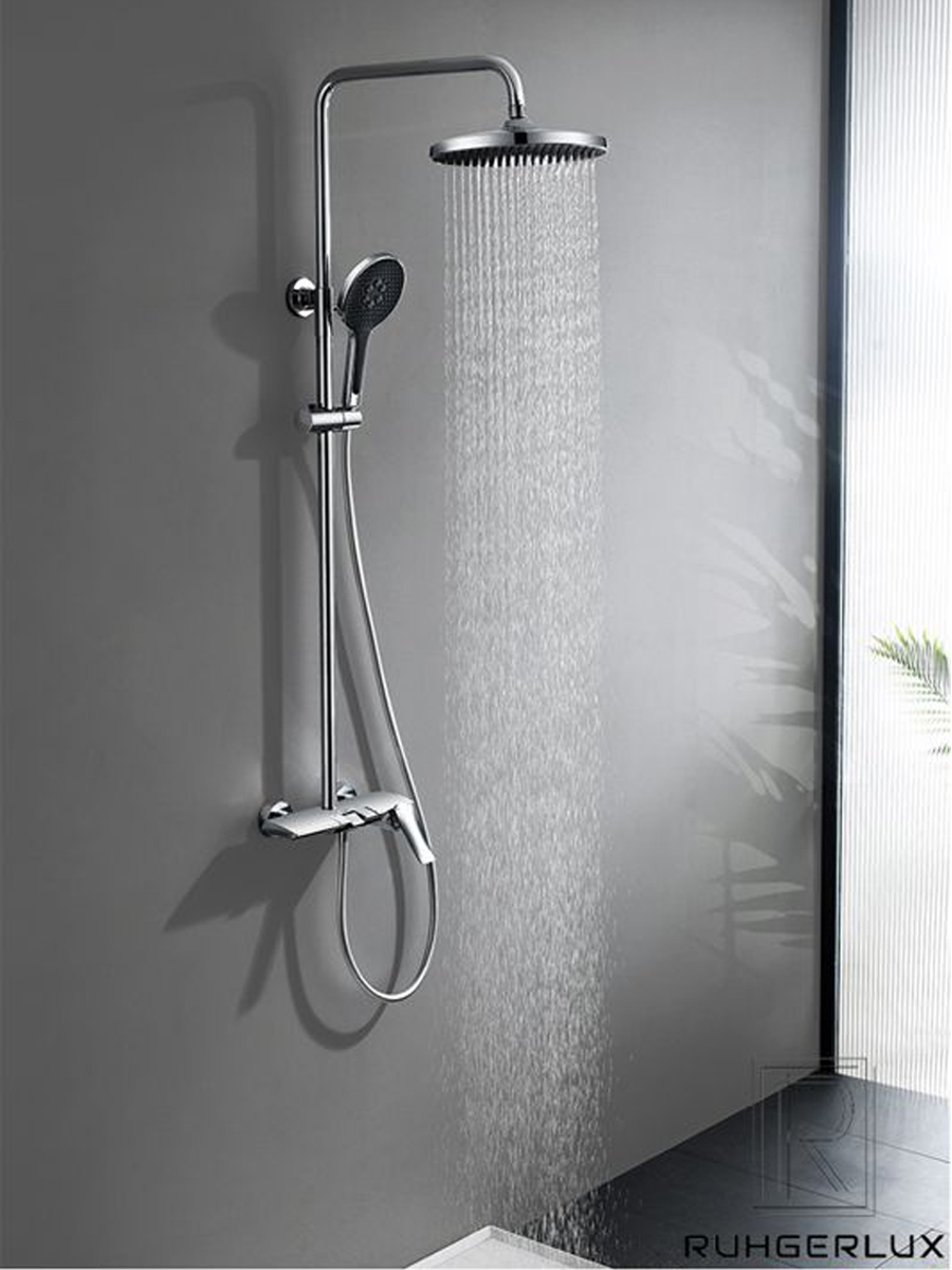 Sen tắm cây RUHGERLUX S3006 – Đồng nguyên chất, mạ 4 lớp, thao tác dễ dàng